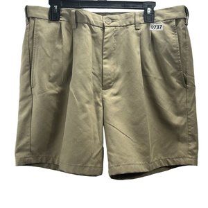 Haggar Clothing Mens Short Size 36 Color Khaki